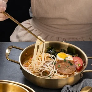 Household Stainless Steel Seafood Ramen Noodle Pot