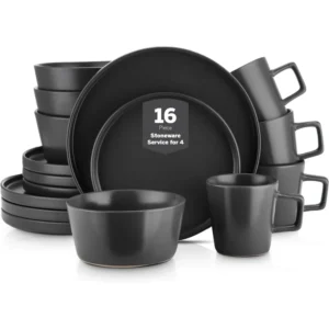 Evening Blossom 16-Piece Dinnerware Set