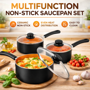 Multifunction Non-stick Saucepan Ceramic Coating Kitchenware Set