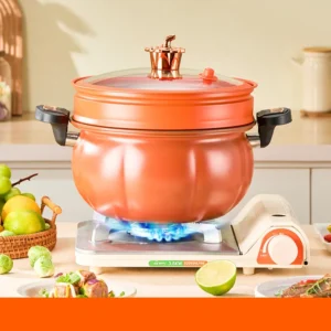 Multifunctional Cast Iron Pumpkin Pot